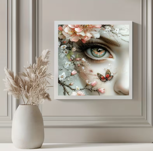 Diamond Painting Atemberaubende Dame